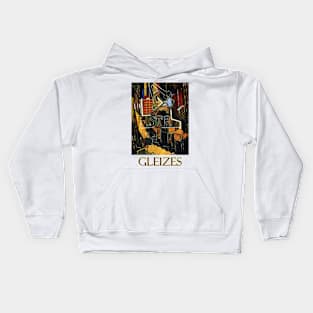 New York by Albert Gleizes Kids Hoodie